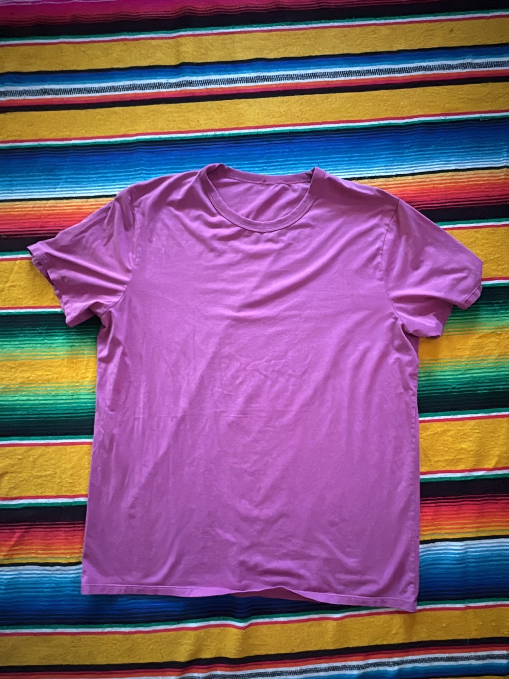 Mens lululemon pink tee